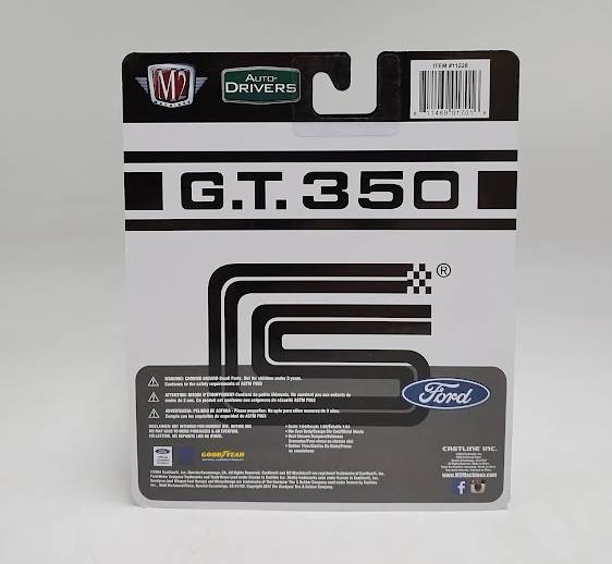 1/64th M2 Machines Auto Drivers R106 1966 Shelby G.T.350