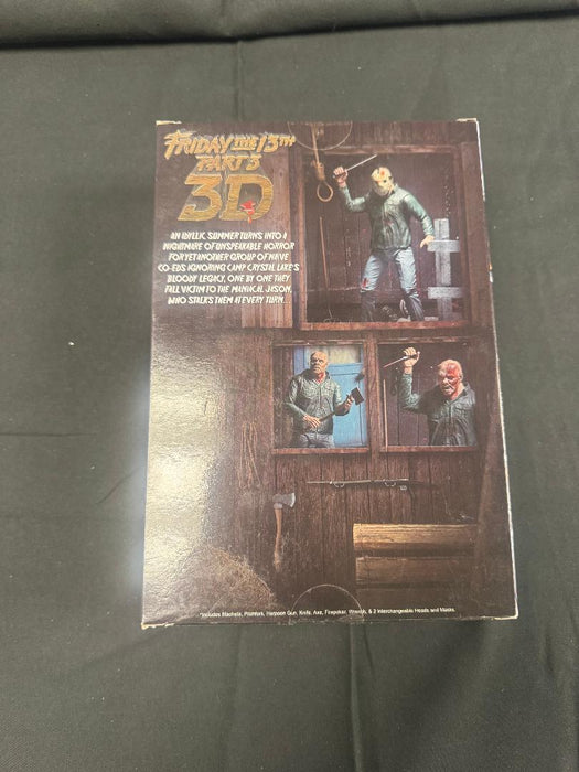 Friday the 13th Part 3 3D Ultimate Jason Vorhees 7" Action Figure SEE DETAILS