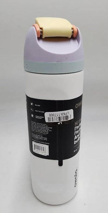 Owala FreeSip 24oz Stainless Steel Water Bottle - Sleek READ DESCRIPTION