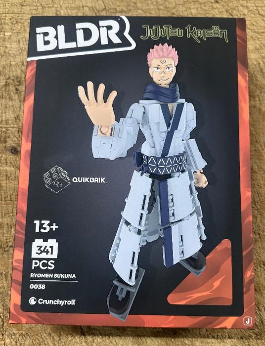 BLDR Ryomen Sukuna Crunchyroll Medium Building Set: 341 Pieces