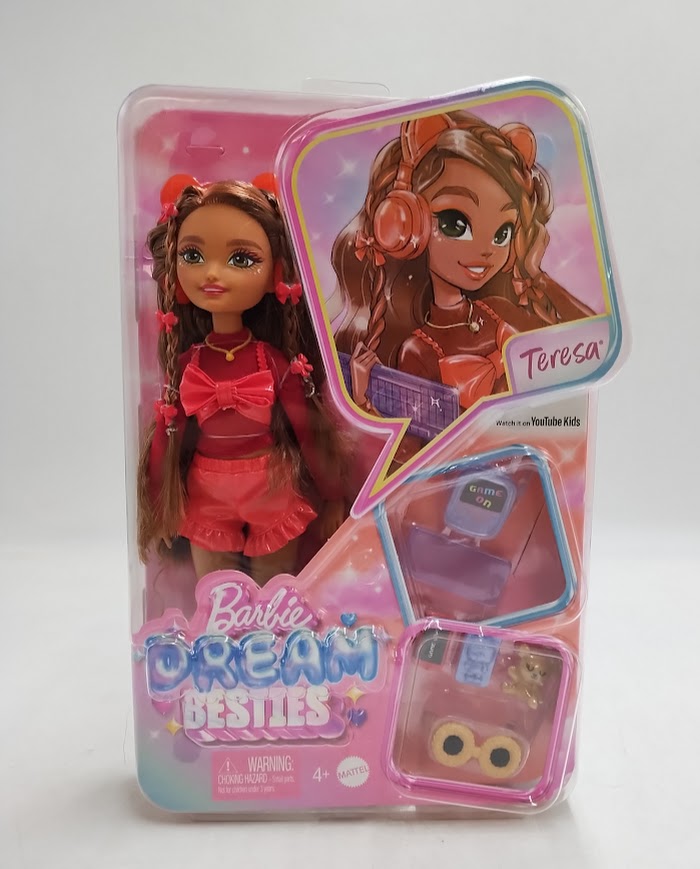 Barbie 11.7" Dream Besties Teresa Fashion Doll Brown Hair/Green Eyes