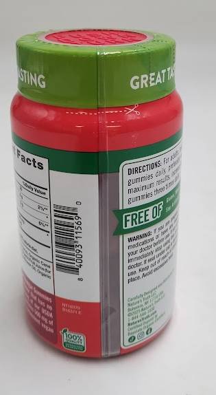 2 PACK!!!Nature's Truth Organic Apple Cider Vinegar Gummies 60 Count -EXP:04/27