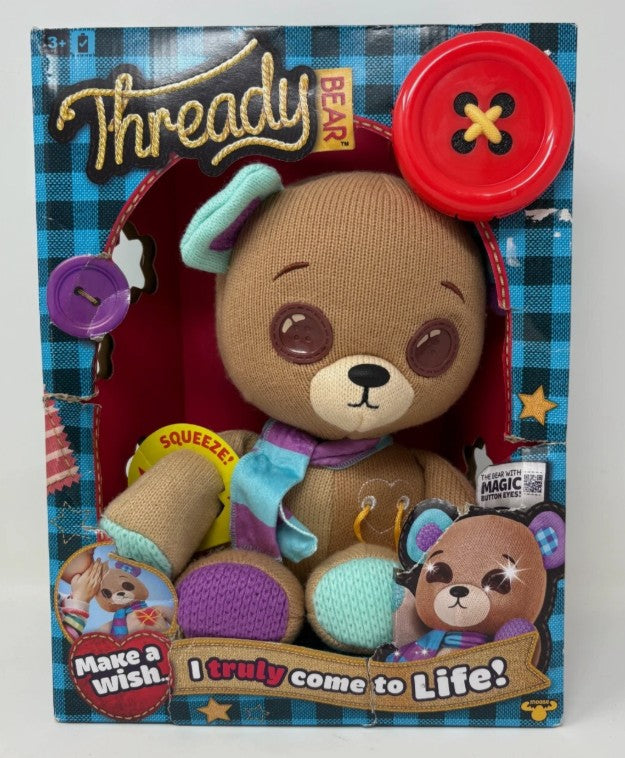 Thready Bear: Interactive Fabric Teddy, Encourages Creative Thinking
