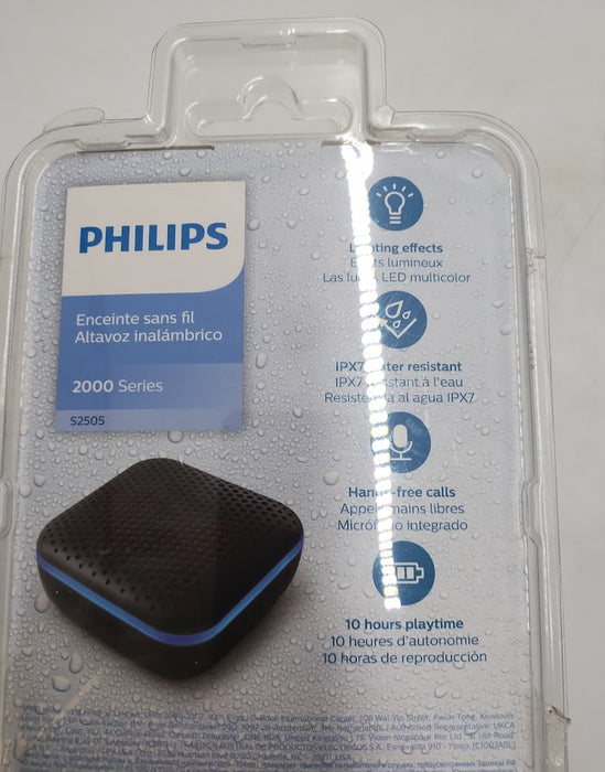 PHILIPS Waterproof Bluetooth Speaker SEE DETAILS