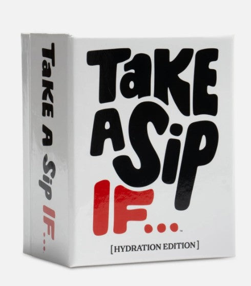 Take a Sip If Party Card Game: Creative Thinking, Instructions, 2+ Players, DSS Games