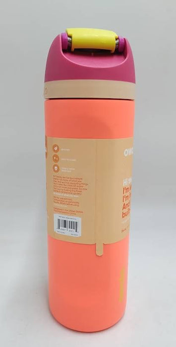 Owala Special Edition 24oz FreeSip Water Bottle - Neon Nectar READ DESCRIPTION