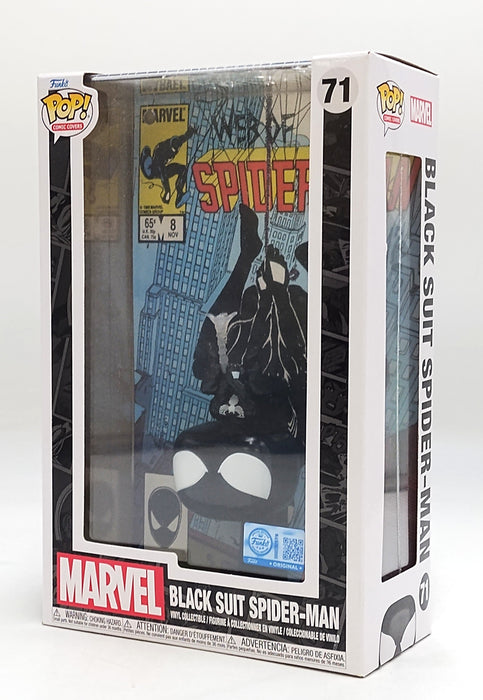 Funko POP! Comic Cover: Web of Spider-Man Figure (#71) Black Suit *SEE PHOTOS*