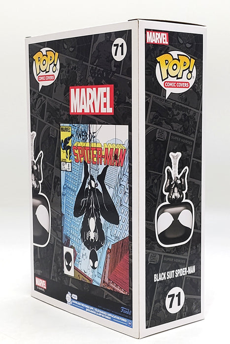 Funko POP! Comic Cover: Web of Spider-Man Figure (#71) Black Suit *SEE PHOTOS*