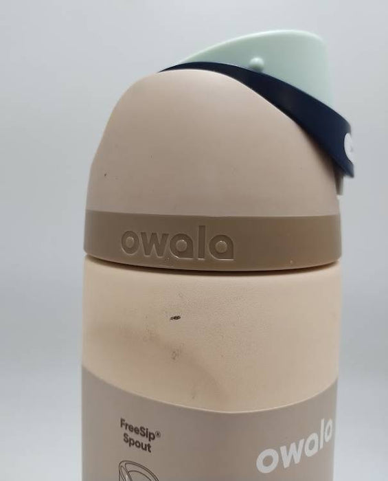 Owala FreeSip 24oz Stainless Steel Water Bottle - Sandy Shores READ DESCRIPTION