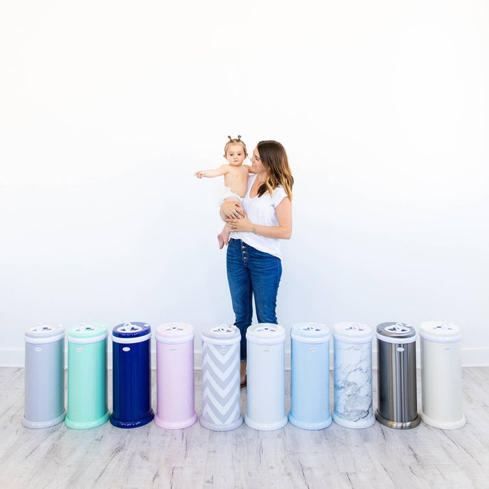 Ubbi Steel Diaper Pail - Grey (LOCAL PICKUP ONLY)