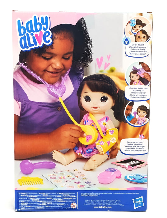 Baby Alive Better Now Bella - Long Black Hair/Brown Eyes *SEE DETAILS*
