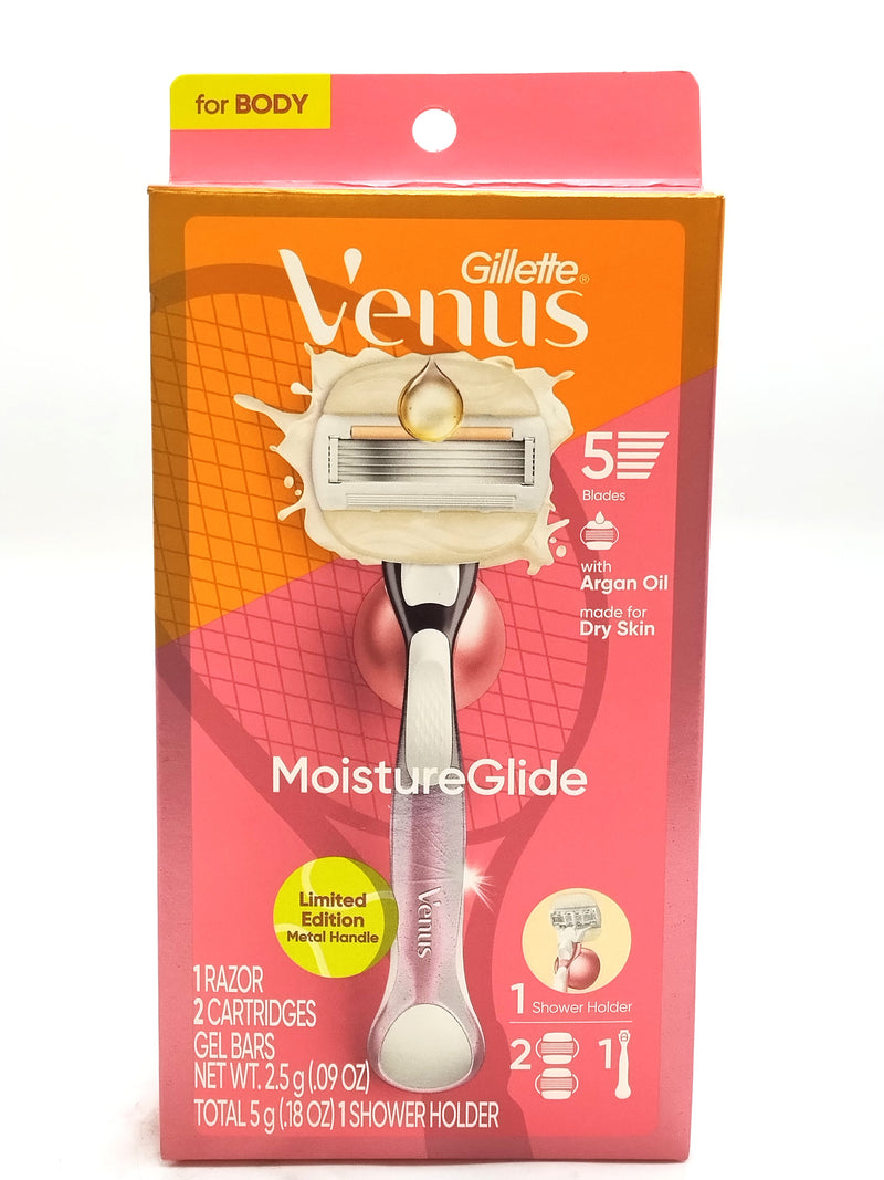 Venus MoistureGlide Women's Razor Limited (Rose Gold Tennis Edition)