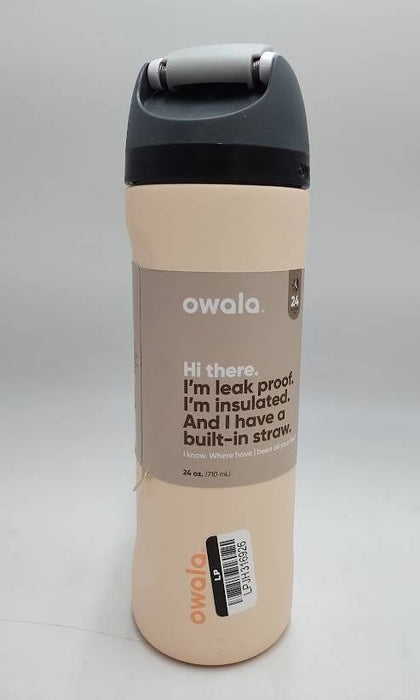 Owala FreeSip 24oz Stainless Steel Water Bottle - Sandy Shores READ DESCRIPTION