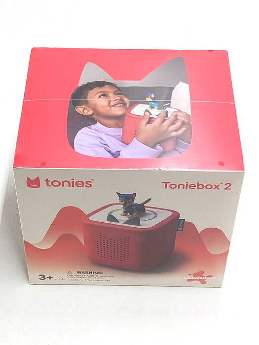 tonies PAW Patrol: Chase Toniebox 2 Starter Set - Sunset Red