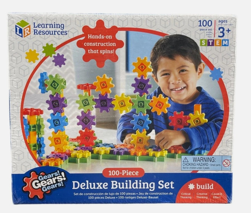 Learning Resources Gears! Gears! Gears! Deluxe Building Set - 100pc
