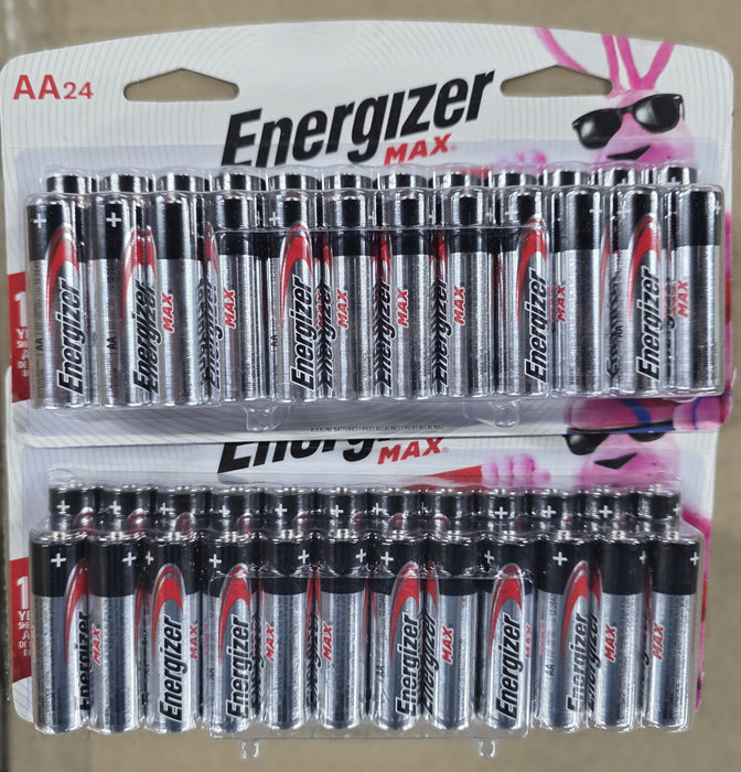 LOT OF 2!!!! Energizer MAX AA Alkaline Batteries - 24 Pack -EXP 12/2040