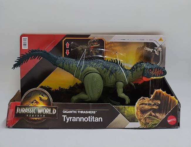 Jurassic World Rebirth Gigantic Thrashers Tyrannotitian Dinosaur SEE DETAILS