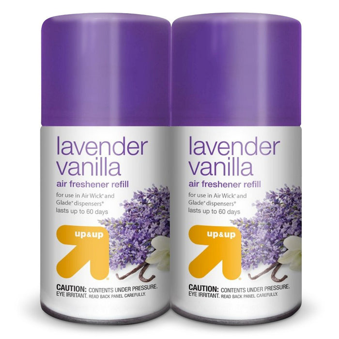 Air Freshener Refill - Lavender Vanilla - 2 ct - Up&Up
