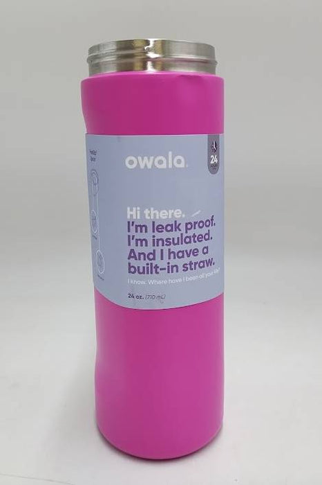 Owala Special Edition 24oz Stainless Steel- Shocking Grape READ DESCRIPTION