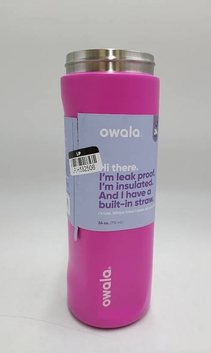 Owala Special Edition 24oz Stainless Steel- Shocking Grape READ DESCRIPTION