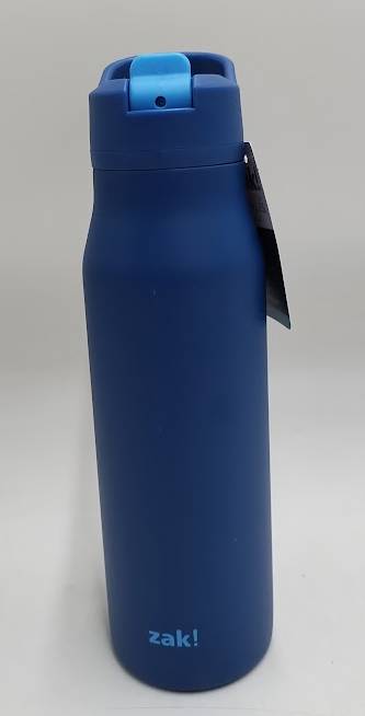 Zak Designs 20 fl oz Double Walled Stainless Steel - Dark Blue READ DESCRIPTION