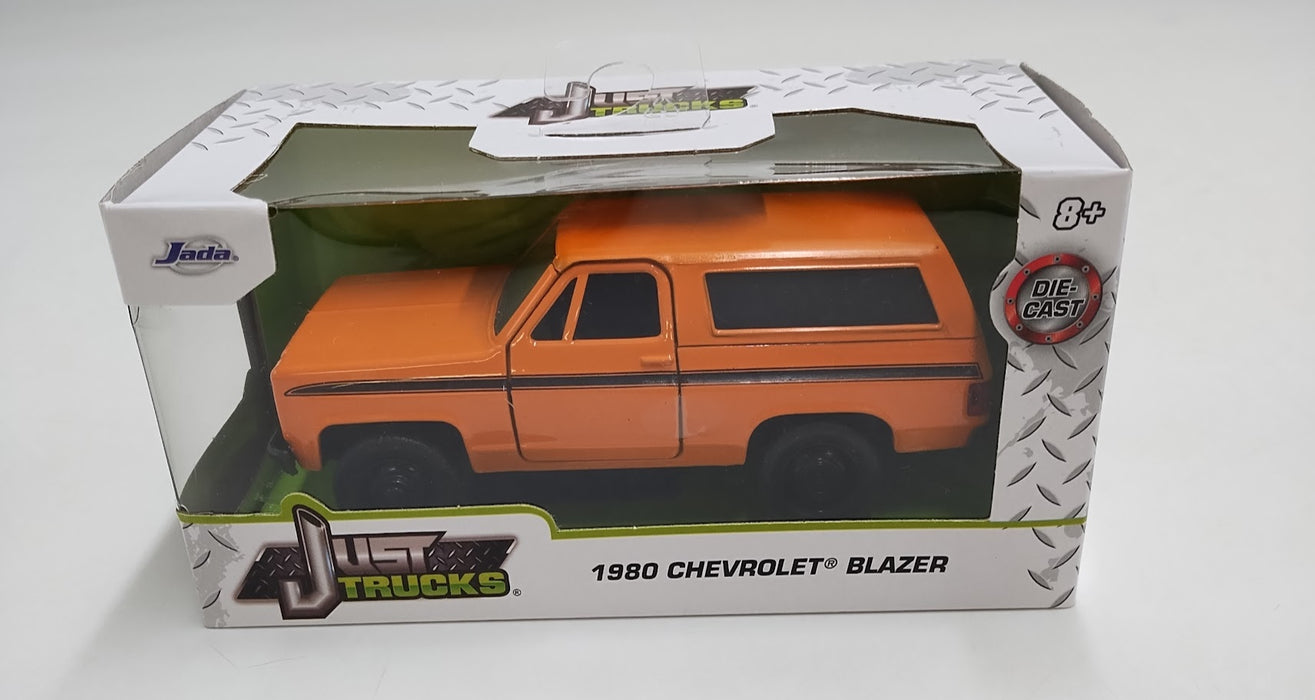 Just Trucks 1:32 Scale Die-Cast 1980 CHEVROLET BLAZER ORANGE