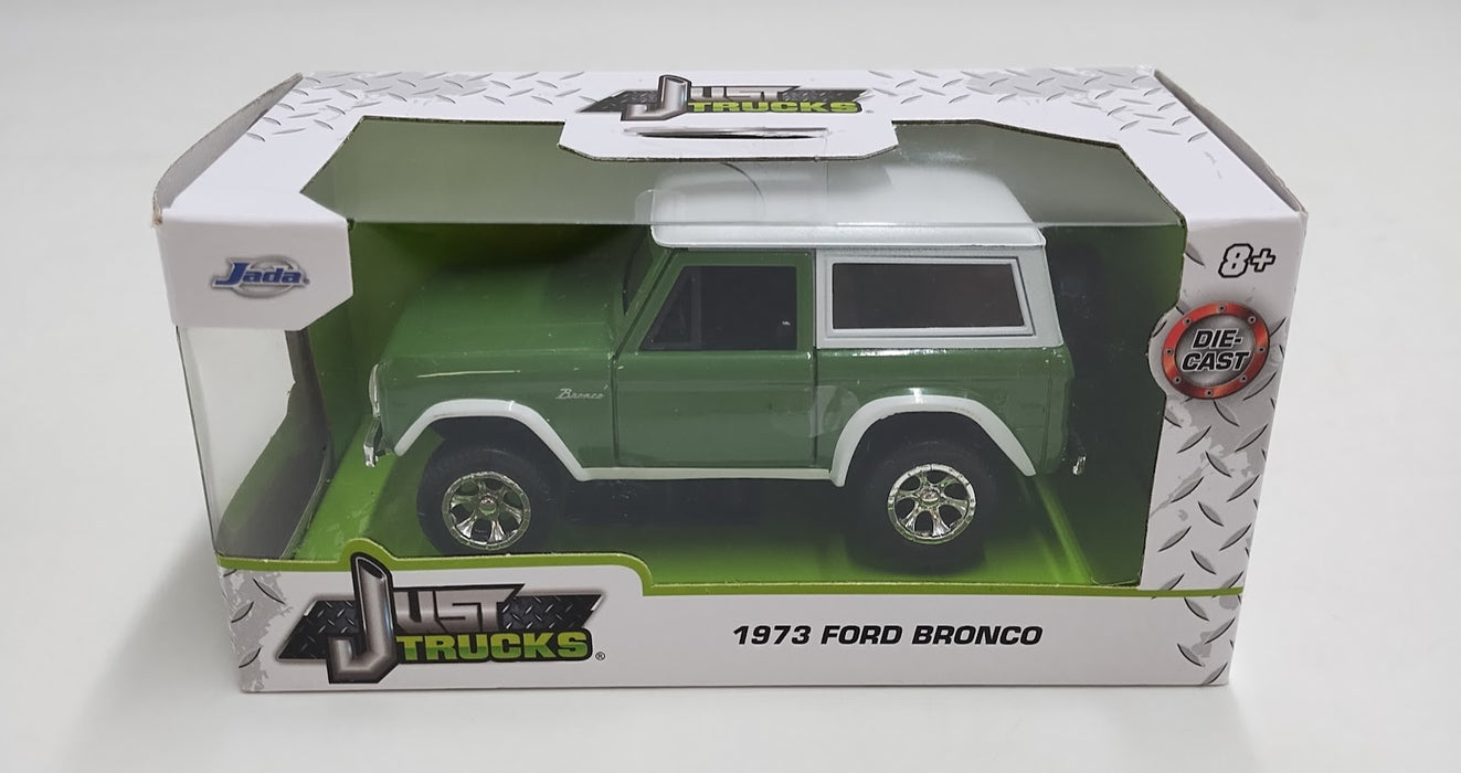 Just Trucks 1:32 Scale Die-Cast 1973 FORD BRONCO GREEN