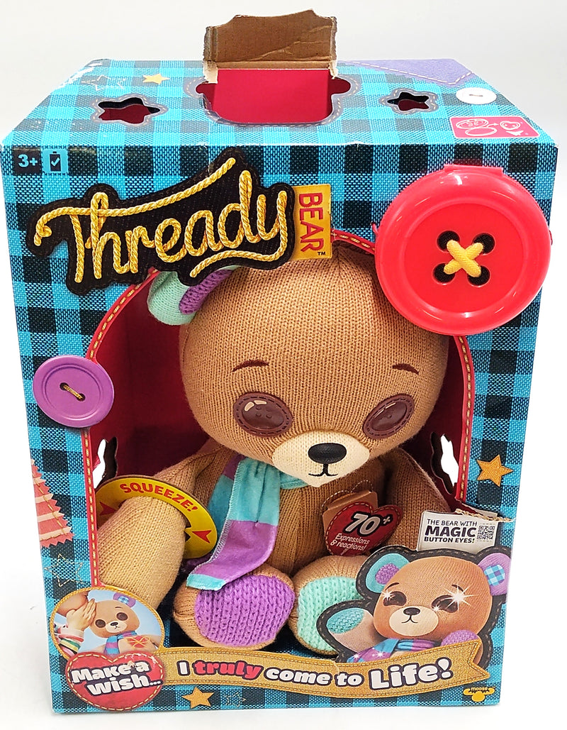 Thready Bear: Interactive Fabric Teddy *SEE DETAILS*
