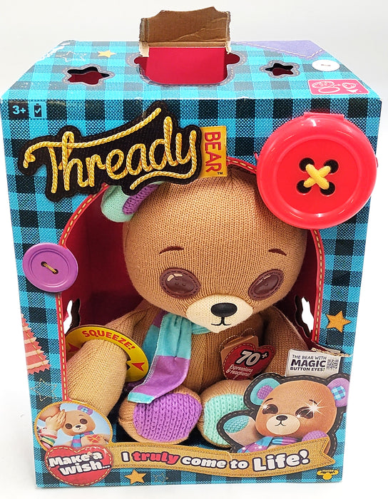 Thready Bear: Interactive Fabric Teddy *SEE DETAILS*