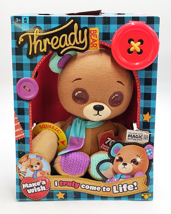 Thready Bear: Interactive Fabric Teddy *SEE DETAILS*