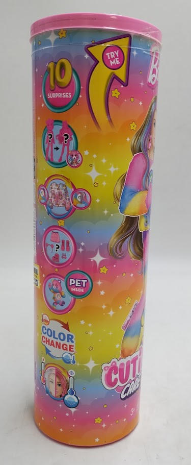 Barbie Cutie Reveal Care Bears Doll & Accessories, Series 2 Togetherness Bear with 10 Surprises
