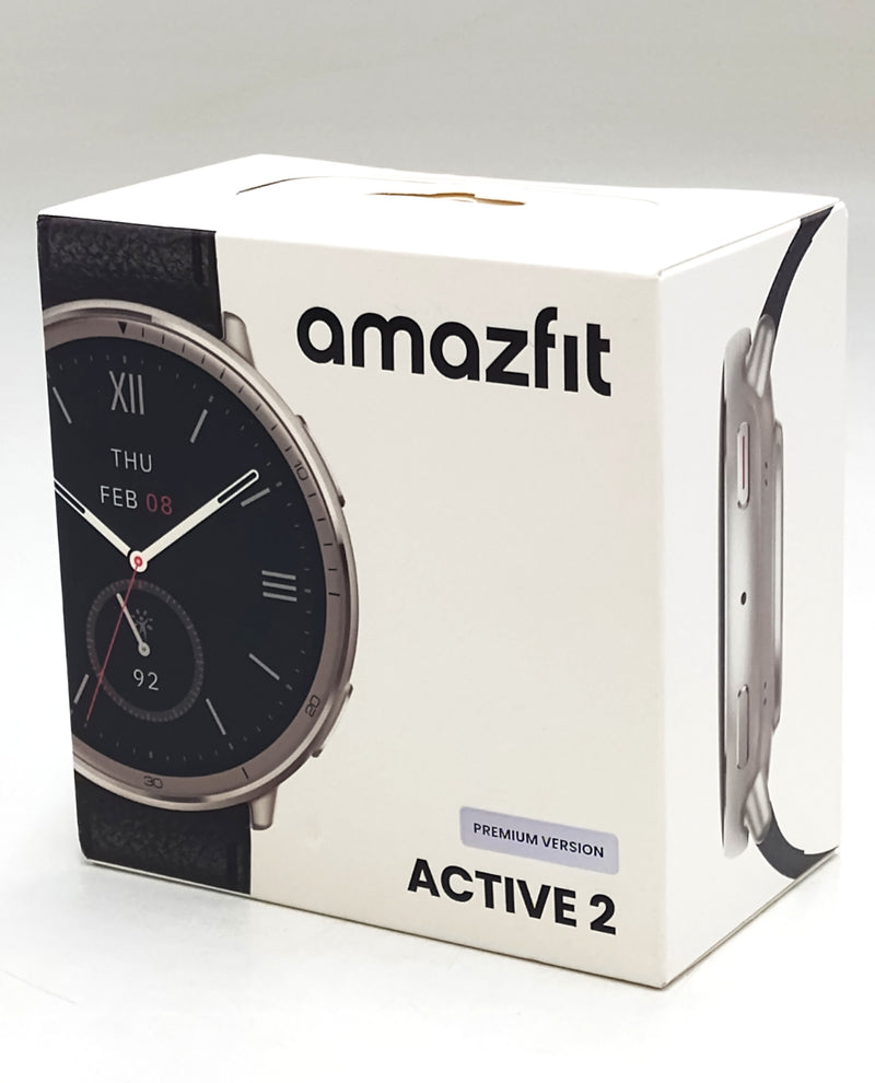 Amazfit Active 2 Premium Smart Watch Fitness Tracker (Round)