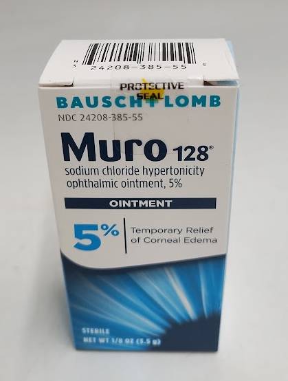 Bausch + Lomb Ointment Sterile Muro 128 0.12 oz EXP:03/2026