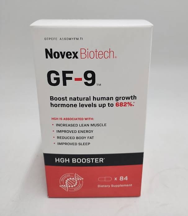 Novex Biotech GF-9 84 Capsules EXP 01/2026