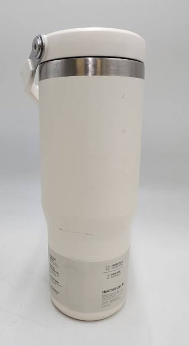 STANLEY Iceflow Stainless Steel Tumbler - Cream READ DESCRIPTION