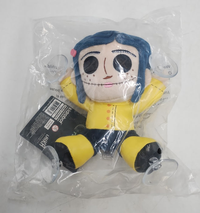 Coraline - Button-Eyed Coraline Plush Window Clinger