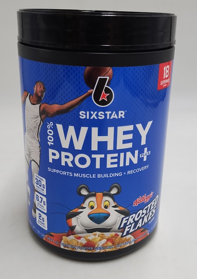 Six Star 100% Whey Protein Plus Frosted Flakes Powder EXP:11/2027 AFTER
