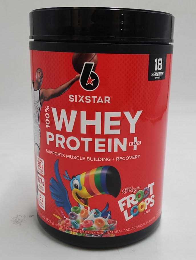 Six Star 100% Whey Protein Plus Froot Loops Powder EXP 11/2027