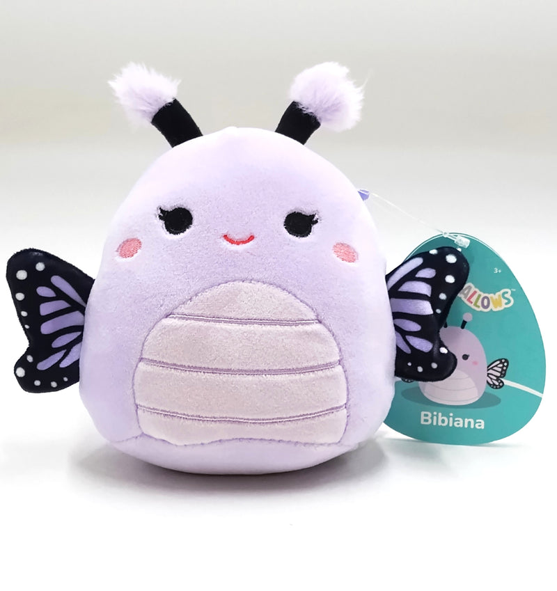 Squishmallows 5"" Bibiana The Butterfly, Small, Purple