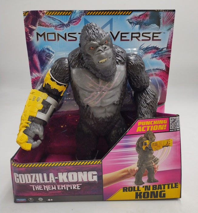Godzilla Kong Roll 'n' Battle Punch Action Figure SEE DETAILS