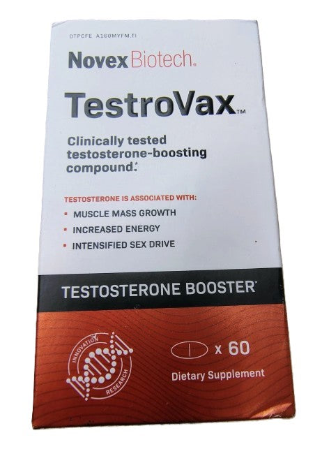 Novex Biotech Testrovax 60 Tablets Exp. 09/2026
