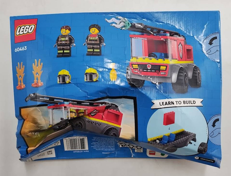 LEGO City Fire Ladder Truck Toddler 60463 SEE DETAILS