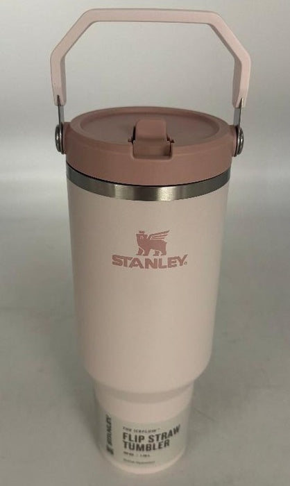 Stanley 40 oz Stainless Steel Ice Flow Flip Straw Tumbler Rose Quartz