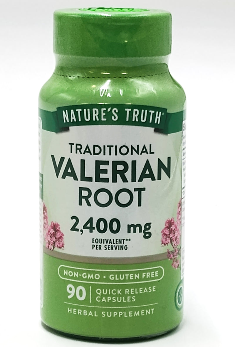 Nature's Truth Valerian Root 2400mg | 90 Capsules EXP: 04/2027