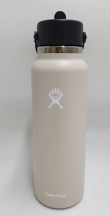 Hydro Flask 40oz Wide Mouth Flex Straw Bottle - Oat READ DESCRIPTION
