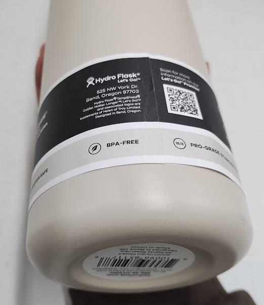 Hydro Flask 40oz Wide Mouth Flex Straw Bottle - Oat READ DESCRIPTION