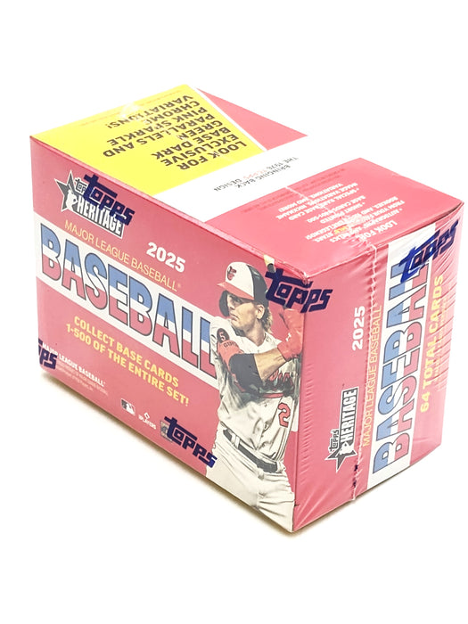 2025 Topps MLB Heritage Baseball Trading Card Value Box