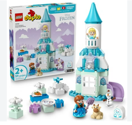 LEGO DUPLO Disney Anna and Elsa's Frozen Castle Party Building Toy 10455