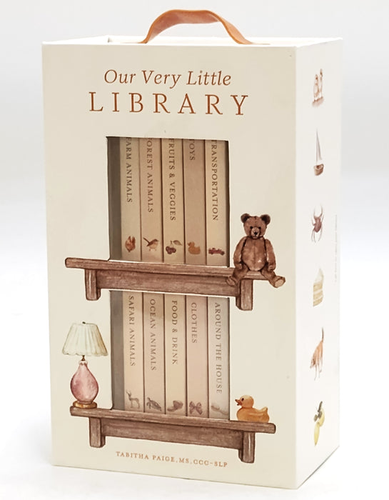 Our Very Little Library (Children's) Board Book Set- Tabitha Paige *SEE DETAILS*