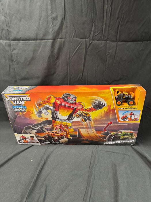 Monster Jam Smash & Bash Toy Vehicle Playset - 1:64 Scale SEE DETAILS (LOCAL PICKUP ONLY)
